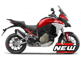 Ducati  - Multistrada  red/black/white - 1:18 - Bburago - 51089 - bura51089 | The Diecast Company