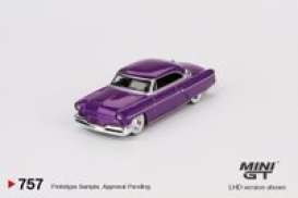 Lincoln  - Capri  1954 purple - 1:64 - Mini GT - 00757-L - MGT00757lhd | The Diecast Company