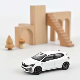 Renault  - Clio 2024 white - 1:43 - Norev - 517578 - nor517578 | The Diecast Company